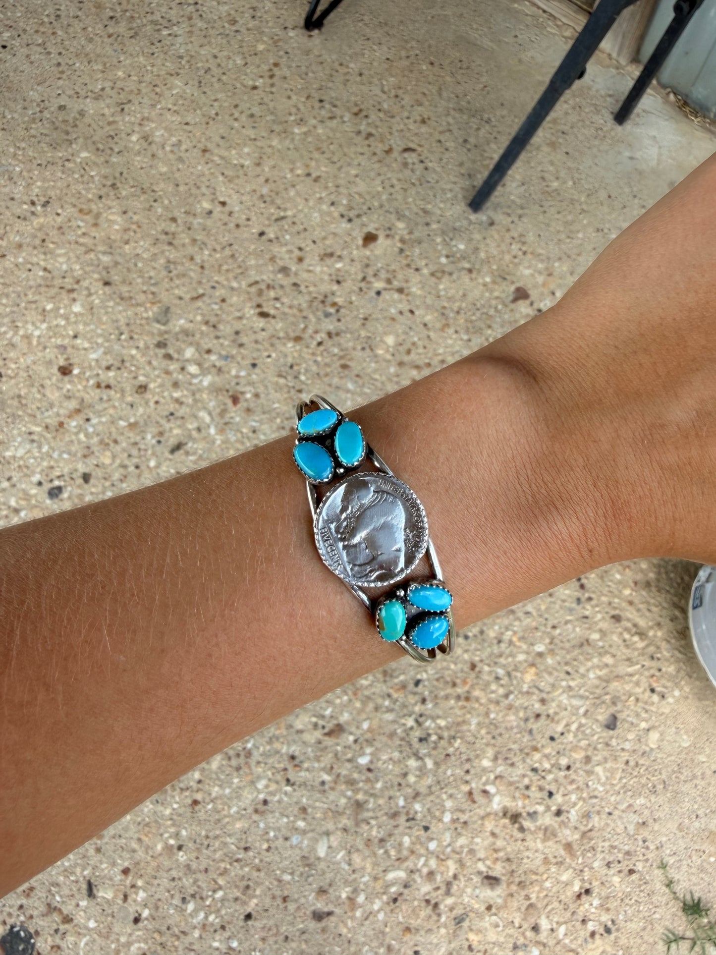 Buffalo Coin Cuff
